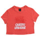 Target Παιδικό σετ Crop Top & Shorts Single Jersey Set ''Queen''